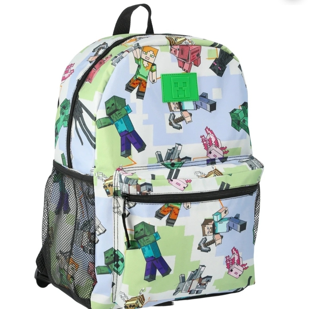 MINECRAFT Character Print Backpack - Picture 7 of 8